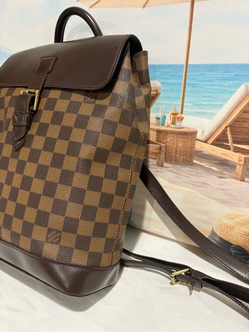 Authentic Louis Vuitton Soho Backpack w/ certificate - Picture 3 of 16